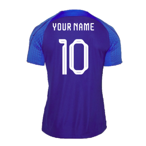 2022-2023 Holland Strike Training Shirt (Blue) (Your Name)