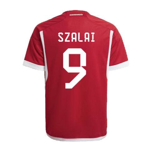 2022-2023 Hungary Home Shirt (Kids) (SZALAI 9)