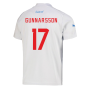 2022-2023 Iceland Away Shirt (Kids) (GUNNARSSON 17)