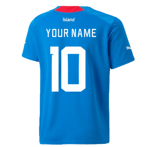 2022-2023 Iceland Home Shirt (Kids) (Your Name)