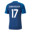 2022-2023 Iceland Pre Match Jersey (Blue) (GUNNARSSON 17)