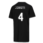 2022-2023 Inter Milan Crest T-Shirt (Black) (J ZANETTI 4)