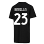 2022-2023 Inter Milan Crest Tee (Black) (BARELLA 23)