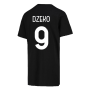2022-2023 Inter Milan Crest Tee (Black) (DZEKO 9)