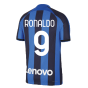 2022-2023 Inter Milan Home Jersey (RONALDO 9)