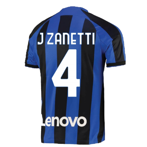 2022-2023 Inter Milan Home Shirt (J ZANETTI 4)