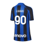 2022-2023 Inter Milan Home Shirt (Kids) (LUKAKU 90)