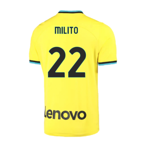 2022-2023 Inter Milan Third Shirt (MILITO 22)