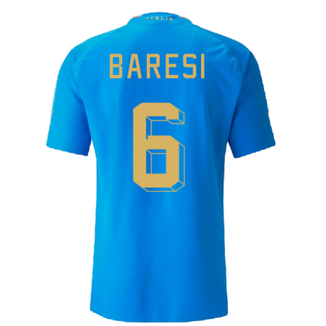 2022-2023 Italy Authentic Home Shirt (BARESI 6)