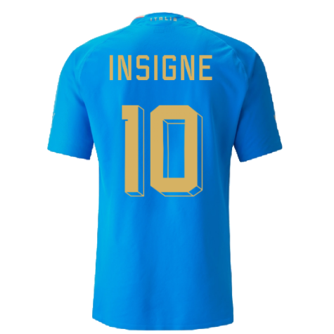 2022-2023 Italy Authentic Home Shirt (INSIGNE 10)