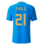 2022-2023 Italy Authentic Home Shirt (PIRLO 21)