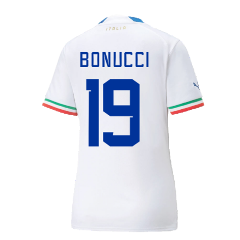 2022-2023 Italy Away Shirt (Ladies) (BONUCCI 19)