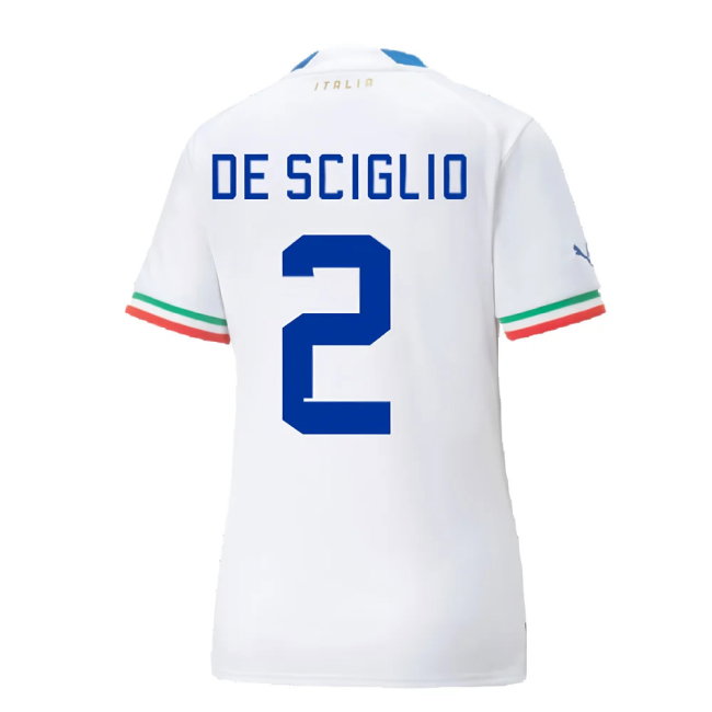 2022-2023 Italy Away Shirt (Ladies) (DE SCIGLIO 2)