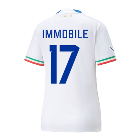 2022-2023 Italy Away Shirt (Ladies) (IMMOBILE 17)