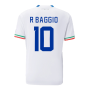 2022-2023 Italy Away Shirt (R BAGGIO 10)