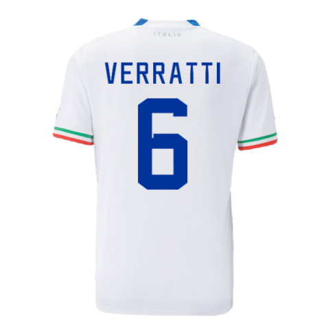 2022-2023 Italy Away Shirt (VERRATTI 6)