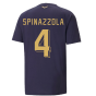 2022-2023 Italy Coach Casuals Tee (Peacot) (SPINAZZOLA 4)