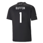 2022-2023 Italy Goalkeeper Shirt (Black) (Buffon 1)