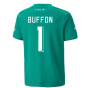 2022-2023 Italy Goalkeeper Shirt (Green) - Kids (Buffon 1)