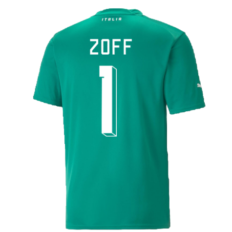 2022-2023 Italy Goalkeeper Shirt (Green) (Zoff 1)