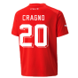 2022-2023 Italy Goalkeeper Shirt (Red) - Kids (CRAGNO 20)