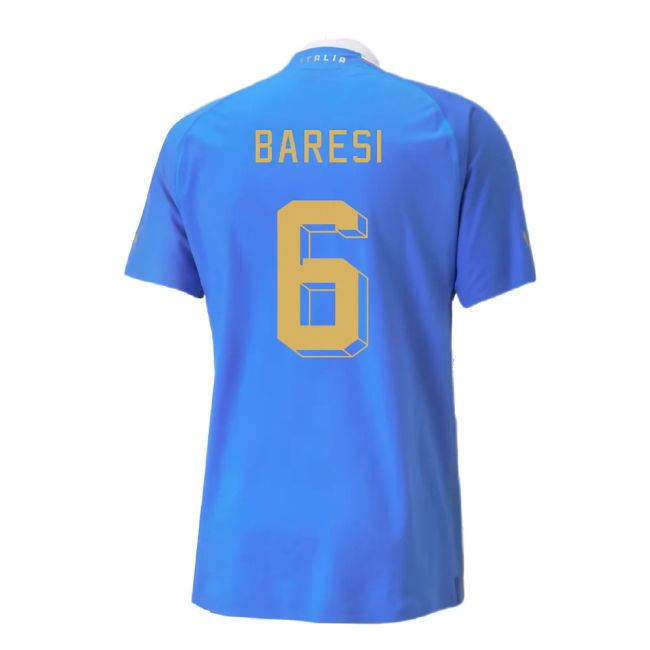 2022-2023 Italy Home Jersey Authentic with Packaging (BARESI 6)