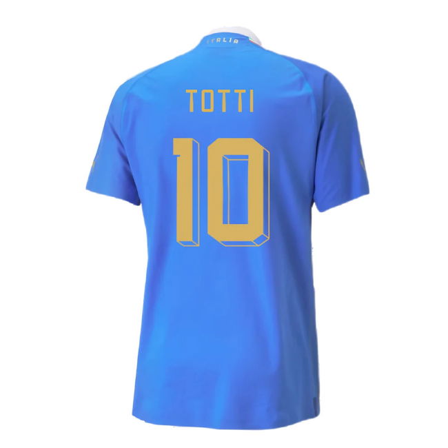 2022-2023 Italy Home Jersey Authentic with Packaging (TOTTI 10)