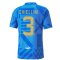 2022-2023 Italy Home Pre-Match Jersey (Blue) (CHIELLINI 3)