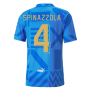2022-2023 Italy Home Pre-Match Jersey (Blue) (SPINAZZOLA 4)