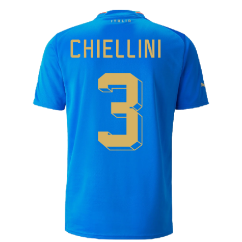 2022-2023 Italy Home Shirt (CHIELLINI 3)