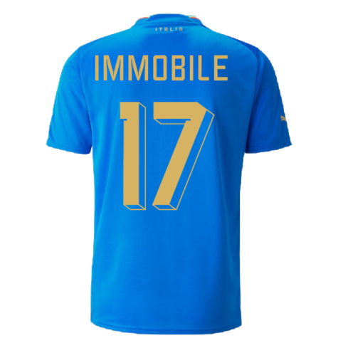 2022-2023 Italy Home Shirt (IMMOBILE 17)