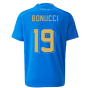 2022-2023 Italy Home Shirt (Kids) (BONUCCI 19)