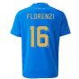 2022-2023 Italy Home Shirt (Kids) (FLORENZI 16)