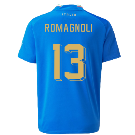2022-2023 Italy Home Shirt (Kids) (ROMAGNOLI 13)