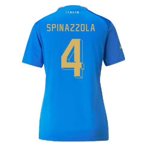 2022-2023 Italy Home Shirt (Ladies) (SPINAZZOLA 4)