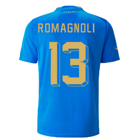 2022-2023 Italy Home Shirt (ROMAGNOLI 13)