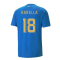 2022-2023 Italy Player Casuals Tee (Blue) (BARELLA 18)