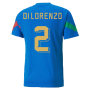2022-2023 Italy Player Training Jersey (Blue) (DI LORENZO 2)