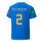 2022-2023 Italy Player Training Jersey (Blue) - Kids (DI LORENZO 2)