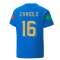 2022-2023 Italy Player Training Jersey (Blue) - Kids (ZANIOLO 16)