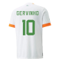 2022-2023 Ivory Coast Away Shirt (GERVINHO 10)