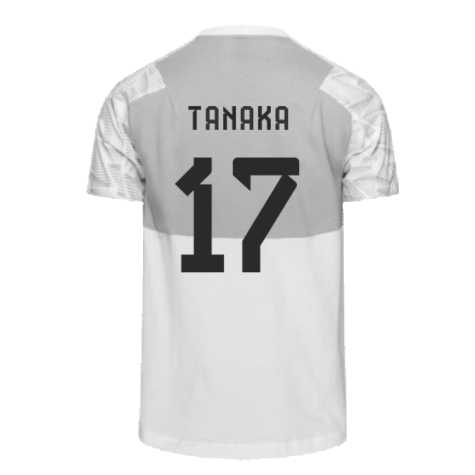 2022-2023 Japan Game Day Travel Tee (White) (Tanaka 17)
