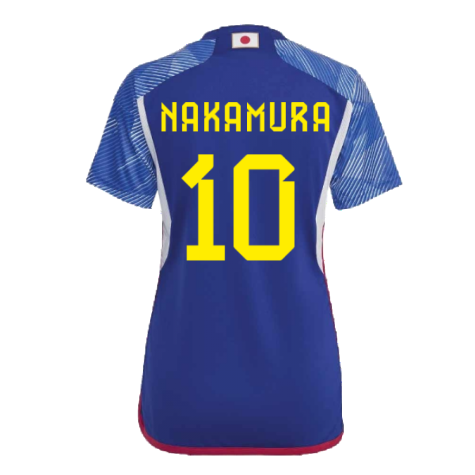 2022-2023 Japan Home Shirt (Ladies) (NAKAMURA 10)