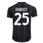 2022-2023 Juventus Authentic Away Shirt (RABIOT 25)