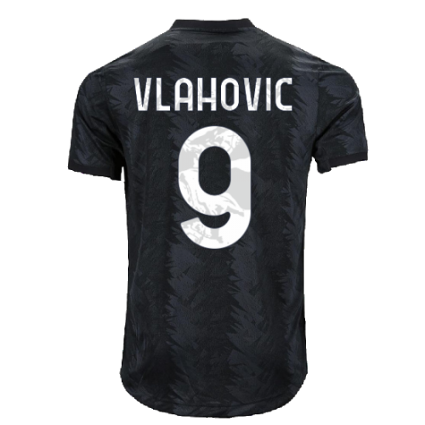 2022-2023 Juventus Authentic Away Shirt (VLAHOVIC 9)