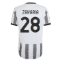 2022-2023 Juventus Authentic Home Shirt (ZAKARIA 28)