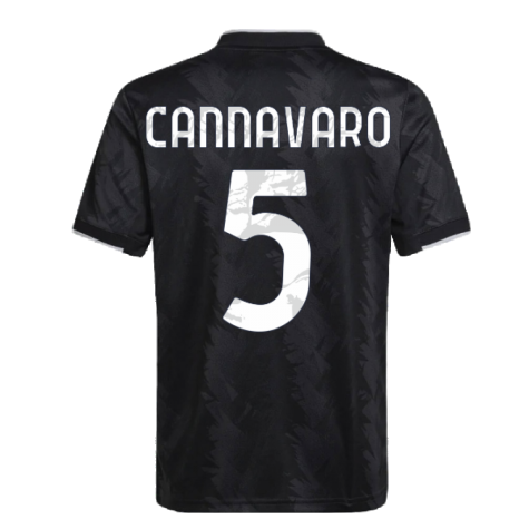 2022-2023 Juventus Away Shirt (Kids) (CANNAVARO 5)