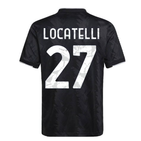 2022-2023 Juventus Away Shirt (Kids) (LOCATELLI 27)