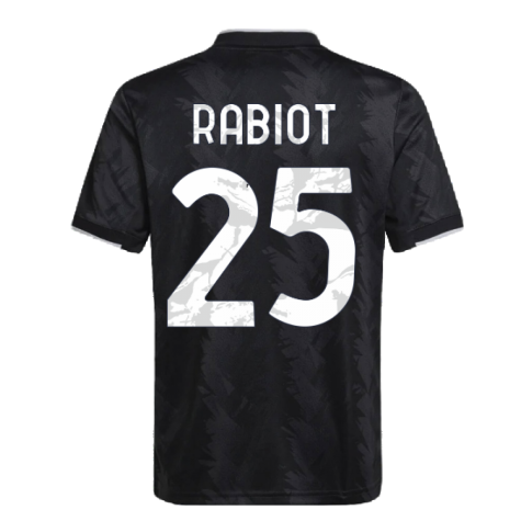 2022-2023 Juventus Away Shirt (Kids) (RABIOT 25)