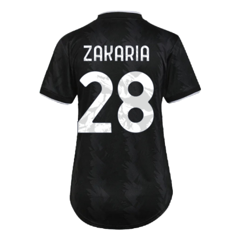 2022-2023 Juventus Away Shirt (Ladies) (ZAKARIA 28)